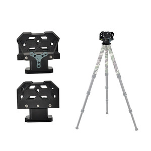 Soporte de trípode ligero de aluminio para tiro, abrazadera táctica para montaje en sillín, adaptador de caza para exteriores con rosca de <span class=keywords><strong>3</strong></span>/8 pulgadas - Product Image 4