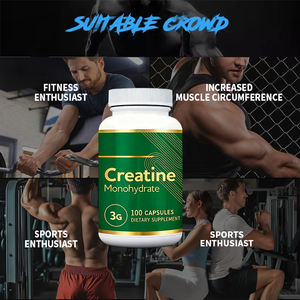 Cápsulas de creatina de construcción muscular OEM al por mayor que sirven para el crecimiento muscular, la fuerza y la resistencia, suplemento deportivo de creatina - Product Image 4