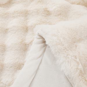 <span class=keywords><strong>Faux</strong></span> Thỏ lông điện ném Chăn cho đi văng, mềm mại ấm cúng nước nóng chăn cho đi văng Ghế giường sofa phòng khách - Product Image 2