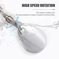 LUSHAZER Leurre de pêche Vib en métal 23g 34g Isca Plomb artificiel Appât de pêche réaliste avec cuillère Wobbler pour bar brochet truite carpe