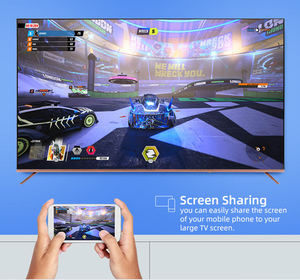Televisor Inteligente LED de 65 Pulgadas con Pantalla Grande Multifunción, 4K HDR, Wifi, para Hotel, Negro, 100 Pulgadas, Gran Oferta Q 100 - Product Image 3