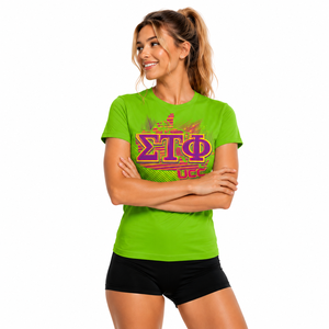 Produsen Pakaian Tim Kustom Grosir, Kaos Cheerleading Lengan Pendek, Baju Senam Bernapas, Pakaian Latihan Tari - Product Image 4