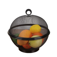 Fournisseur direct d'usine : Bols à fruits en métal créatifs, couvercles, paniers de lavage et d'égouttage pour légumes, bacs à produits frais – Vente en gros
