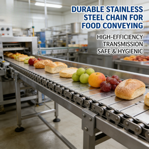 Cadena Transportadora Industrial Resistente a la Corrosión, Resistente a Ácidos y Álcalis, Ampliamente Utilizada en la Producción de Encurtidos y Condimentos - Product Image 2