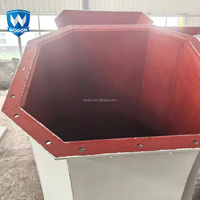 Revêtement en carbure de chrome, alliage composite pour acier, pièce de soudure de tuyau sur mesure résistante à l'usure
