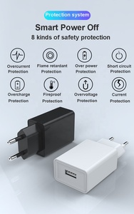 CE ROHS FCC UL Certified US EU Plug adattatore di alimentazione portatile <span class=keywords><strong>caricabatterie</strong></span> per <span class=keywords><strong>telefono</strong></span> cellulare da viaggio <span class=keywords><strong>caricabatterie</strong></span> da parete <span class=keywords><strong>universale</strong></span> <span class=keywords><strong>caricabatterie</strong></span> USB Mobile - Product Image 5