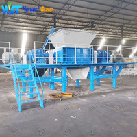 Usine de recyclage de pneus à haut rendement, ligne de broyage et de granulation de pneus usagés, machine à granulés de caoutchouc