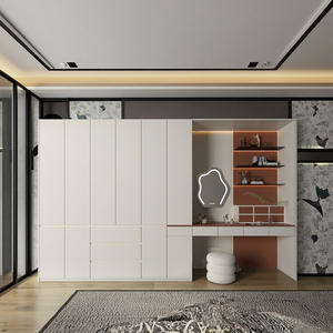 <span class=keywords><strong>Ropero</strong></span> de Alta Calidad con Diseño Personalizado, Múltiples Compartimentos y Estantes Ajustables para Dormitorios Modernos, Vestíbulos, Hoteles y Centros Comerciales - Product Image 1