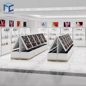 Hiện đại bằng gỗ cửa hàng bán lẻ Rack hiển thị cho nước hoa mỹ phẩm trang điểm <span class=keywords><strong>Showcase</strong></span> cho showroom sử dụng - Product Image 6