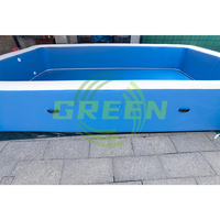Grand flotteur gonflable de piscine pour l'outdoorThe Family Yard Piscine gonflable pour adultes Home Party