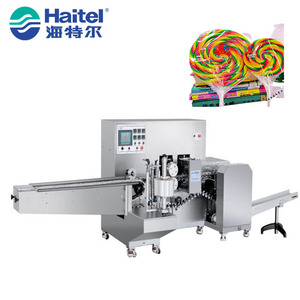 Machine d'emballage automatique électrique à torsion unique pour sucettes plates irrégulières avec film <span class=keywords><strong>plastique</strong></span> pour l'industrie <span class=keywords><strong>alimentaire</strong></span> - Product Image 5