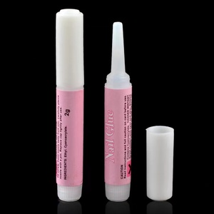 Forte super collante de haute qualité outil d'art des <span class=keywords><strong>ongles</strong></span> séchage rapide non toxique presse artificielle sur les <span class=keywords><strong>ongles</strong></span> longue durée 2g colle à <span class=keywords><strong>ongles</strong></span> - Product Image 1