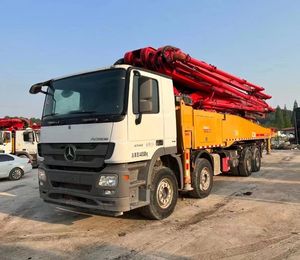 Camión Bomba de Hormigón Hidráulico SYM5449THB 60C-8A de 56m Usado en Buenas Condiciones para Trabajos de Construcción - Product Image 2