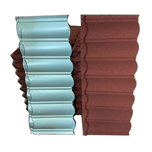 Tuiles en pierre colorées modernes pour toitures, revêtement de toiture en pierre imperméable pour appartements, hôtels, parcs, ateliers, écoles, résistantes à la chaleur - Product Image 1