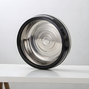 Yolecen – Ensemble chauffe-plats 4 pièces en acier inoxydable, design européen, <span class=keywords><strong>avec</strong></span> couvercles, pour fondue et boîte à lunch – Vente en gros - Product Image 5