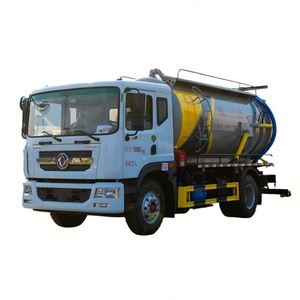 Manual Diesel Use For Transporting Domestic Sewage With <b>Pumping</b> And Discharging Function 12000L Dongfeng 4X2 <b>Vacuum</b> Tanker Truck - Product Image 1