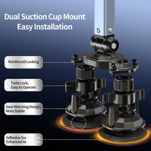 Lanparte Studio Chuyên Nghiệp Chất Lượng Cao Kim Loại Máy Tính Để Bàn <span class=keywords><strong>Microphone</strong></span> Đứng Nhiệm Vụ Nặng Nề Có Thể Điều Chỉnh Bàn Cánh Tay Đứng - Product Image 4