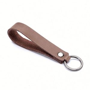 Wholesale Promotional Gift Strap Key Holder Custom Metal Luxury Colorful Pu <b>Leather</b> <b>Keychain</b> - Product Image 4