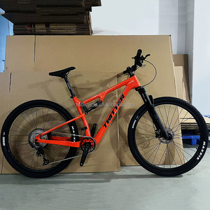 Bicicleta de Montaña <span class=keywords><strong>TWITTER</strong></span> de Suspensión Completa de Carbono Ultraligera de 13.5 kg |   13 velocidades con cambio inalámbrico, horquilla neumática, frenos de disco hidráulicos - Product Image 1