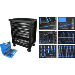 Gabinete de herramientas Brilliant Tools con 7 cajones y 473 herramientas - Product Image 3