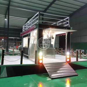 Kiosque pliable préfabriqué sur mesure à 2 étages pour café, bar ou conteneur maritime, entièrement équipé - Product Image 6