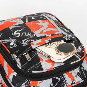 Tactical <b>Backpack</b> Unisex <b>Waterproof</b> Large Capacity Travel Business Outdoor <b>Backpack</b> With Interior Zipper Pocket Black And Blue - Product Image 3