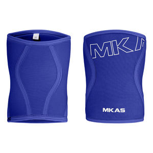 एमकेएएस उच्च गुणवत्ता वाले कस्टम लोगो भारोत्तोलन शक्ति प्रशिक्षण घुटने की आस्तीन महिलाओं के लिए सांस लेने योग्य टिकाऊ लोचदार घुटने ब्रेस - Product Image 6