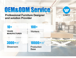 Mesa de Conferencia Ejecutiva Moderna y de Lujo LIWEI, Extensible, de Madera, para Oficina en Casa o Sala de Estar, Gran Venta - Product Image 4