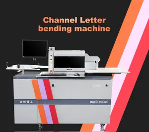 180mm Cnc Notching Flanging Automatic plate Aluminum Cutting Channel Letter Bending machine for make sign