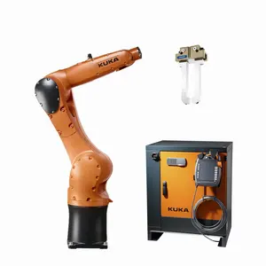 재료 처리 로봇용 KUKA KR6 R900 Schunk 2 핑거 그리퍼 및 KR C4 컨트롤러가 있는 산업용 로봇 암