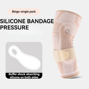 Al por mayor 1 unidad Coderas transpirables unisex de compresión de silicona para lesiones deportivas, soporte ajustable de punto 3D para tenis - Product Image 6