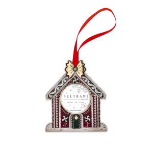 Marco de Fotos Colgante Beltrami 2x2 Plateado, Adorno Navideño con Forma de Casa - Product Image 1