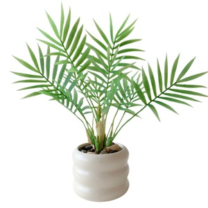 Planta Artificial de Monstera Qingyu Chronicle de 27 cm, Decoración de Escritorio de PVC Suave con Orificio de Drenaje para Oficina y Sala de Estar - Product Image 5