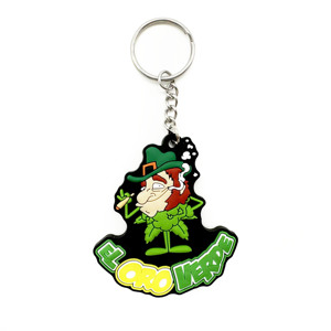 Reliable Trading Partner Custom Soft PVC Keychains Diverse Designs 2D Rubber <b>Key</b> Holder for Brand Agencies - Product Image 2