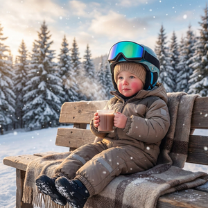 1.Children's Double-Layer Anti-Fog <b>Ski</b> <b>Goggles</b> OTG Snowboard <b>Goggles</b> for <b>Kids</b> - Product Image 5
