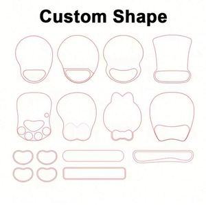 Wholesale Custom Logo for Promo Business Gift Mouse Pad With Wrist Rest Waterproof Non-Slip Ergonomic - Product Image 5