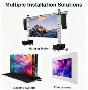 Heavy Duty P2.976 Outdoor Rental LED <b>Display</b> 500x500mm Aluminum <b>Cabinet</b> for Outdoor Stage Events - Product Image 5