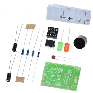 Kit de Multivibrador <span class=keywords><strong>NE555</strong></span> con Lámpara, Kit de Aprendizaje DIY para Estudiantes de Laboratorio, Compatible con <span class=keywords><strong>Arduino</strong></span> - Product Image 1