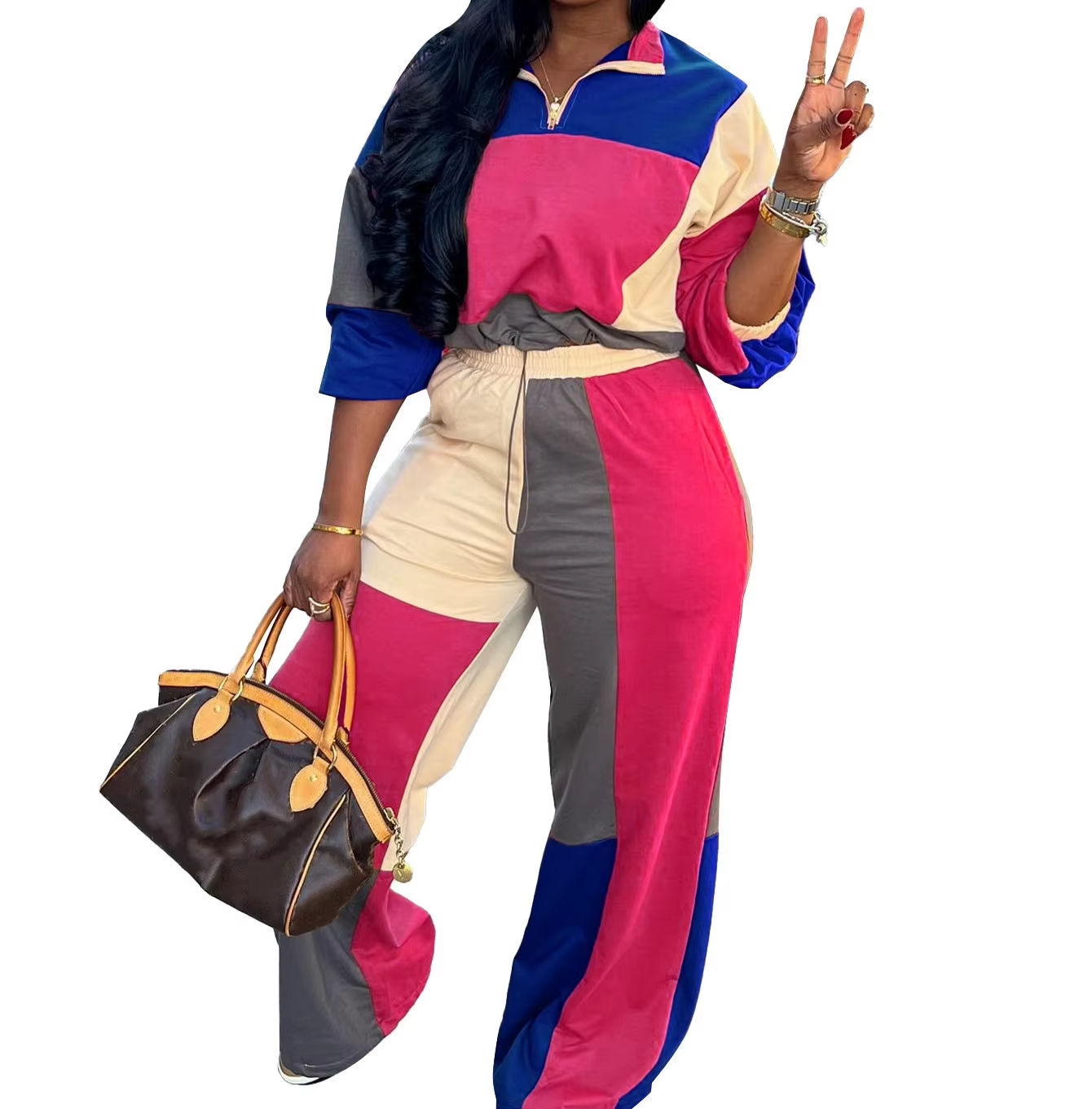 Z1203ST02 Rose Madder and blue