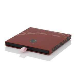 Caja de Joyería de Papel Rígido de Lujo Personalizada al por Mayor con Bandeja de PVC y Cajón Deslizable - Product Image 1