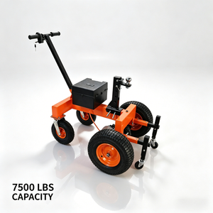 Déplaceur de <span class=keywords><strong>remorque</strong></span> motorisé 7500 lb, capacité 3 tonnes, chariot électrique pour <span class=keywords><strong>bateau</strong></span> avec boule d'attelage réglable de 2 pouces pour transport lourd - Product Image 2