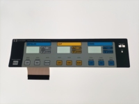 Layanan OEM pabrikan Tiongkok Panel kontrol PCBA kubah logam taktil kustom untuk peralatan rumah lapisan Keypad