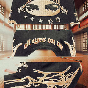 <span class=keywords><strong>Cappello</strong></span> da Baseball di Alta Qualità con Logo Ricamato 'All Eyes on Me', Cappelli Personalizzati Bigg <span class=keywords><strong>Boss</strong></span>, Shifu Gorras, Baez G5 con NFC - Product Image 3