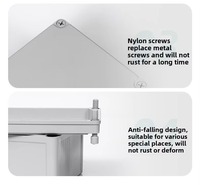 Boîtier de jonction en plastique ABS P66 320*240*110mm, boîtier électrique étanche pour projets extérieurs DIY, éclairage solaire et vidéosurveillance