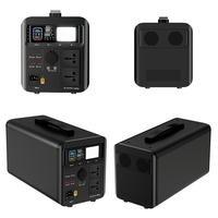 Centrale Électrique Portable 1200W avec Batterie Lithium LiFePO4, Panneau Solaire 400W, Banque d'Énergie Extérieure avec Lampe Torche, Station d'Énergie Domestique