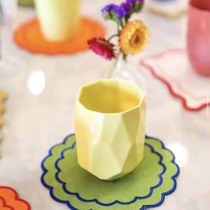 Venta al por mayor francés bordado servilleteros de algodón y <span class=keywords><strong>lino</strong></span> <span class=keywords><strong>para</strong></span> uso doméstico personalizable mantel de <span class=keywords><strong>lino</strong></span> - Product Image 3