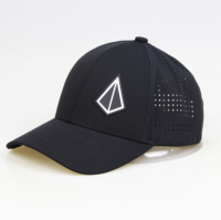 Waterdichte Hydro Hoed Borduurwerk Custom Logo Hardlopen Sport Laser Gesneden Gat Geperforeerde Golf Baseball Cap Melintrucker Hoed