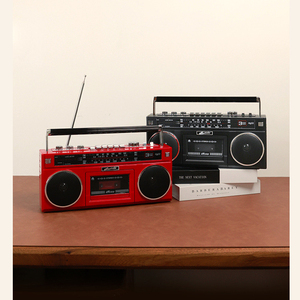 Hot Sale Retro Portable <b>Cassette</b> <b>Recorder</b> AM FM SW Radio BT USB TF Card Dual Speakers RGB Light For Home Office Travel Use - Product Image 4