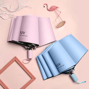 Paraguas Plegable de 3 Secciones Personalizado al por Mayor, con Caja de Regalo, Resistente al Viento, Portátil, Automático, con Protección UV y Logotipo - Product Image 5