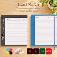 Carnet d'organisation exécutif personnalisé en cuir PU bleu marine format B5 avec impression couleur et boucle magnétique